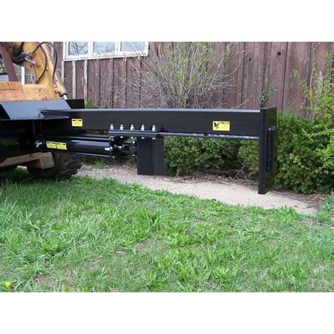 best skid steer wood splitter|bobcat attachments wood cutter splitter.